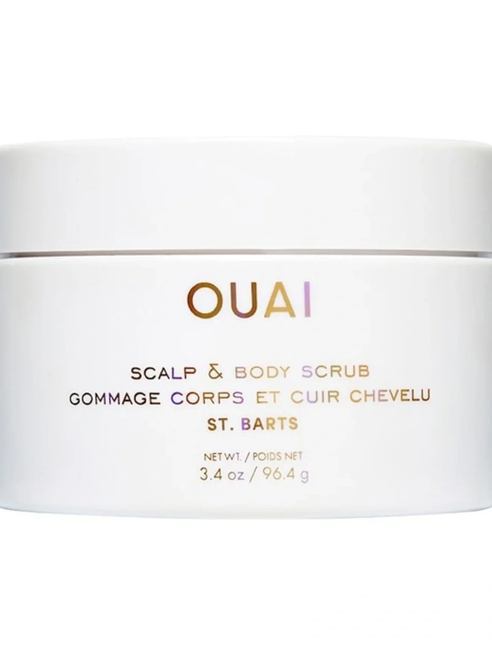 OUAI Mini St. Barts Cleansing Scalp & Body Sugar Scrub New